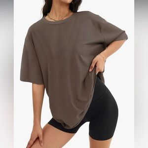 Oversized T-Shirt Brown